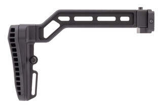 A3 Tactical Modular Folding Stock with A3T Picatinny Hinge has an anodized low gloss black finish